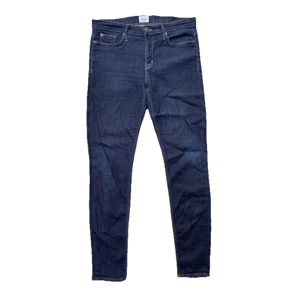 Hudson Nico Super Skinny Jeans Womens 29 Mid Rise Stretch‎ Dark Wash USA Made